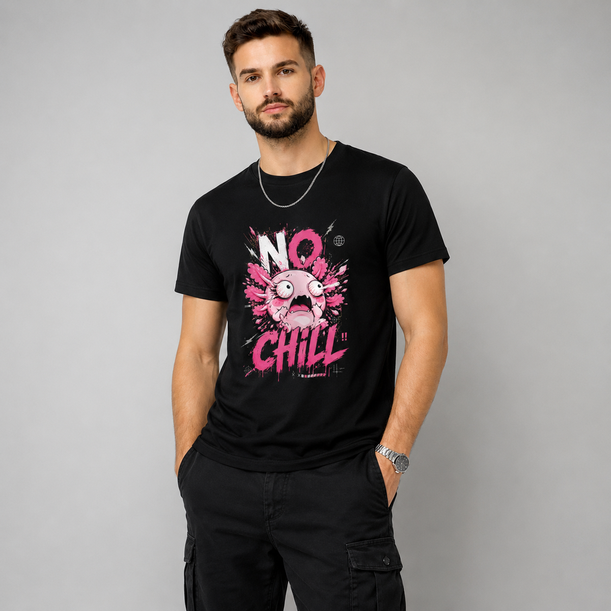Playera Ajolotito No Chill