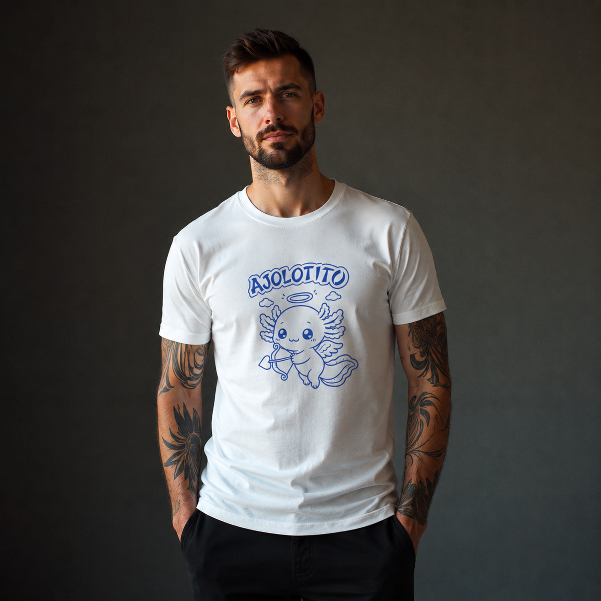 Playera Ajolotito Cupido