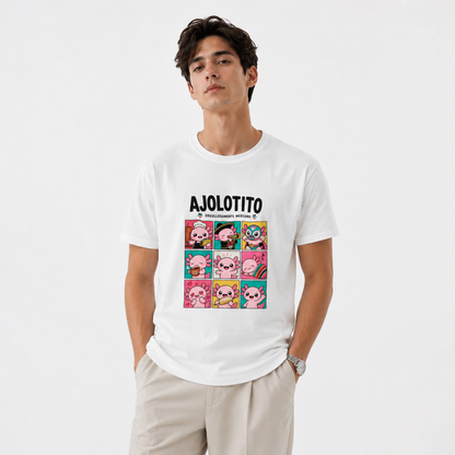 Playera Ajolotito Mexicano