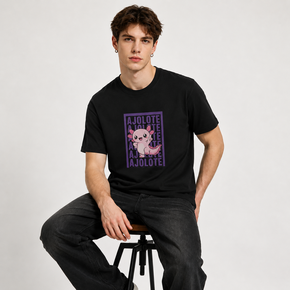 Playera Ajolotito Ajolote