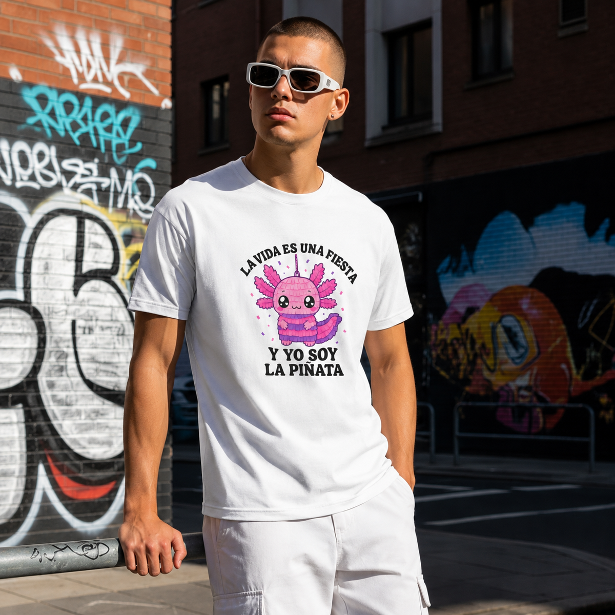 Playera Ajolotito Soy La Piñata