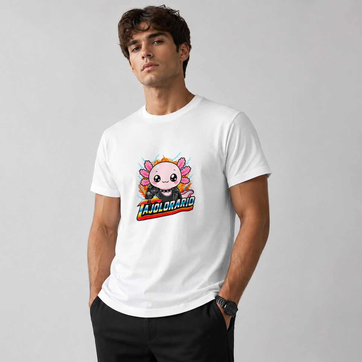 Playera Ajolotito Ajolorario