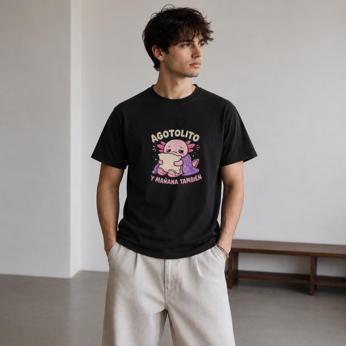 Playera Ajolotito Agotolito
