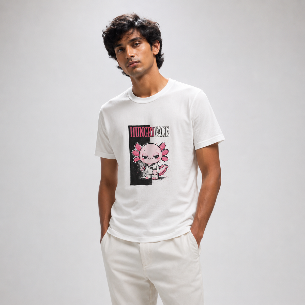 Playera Ajolotito HungryFace
