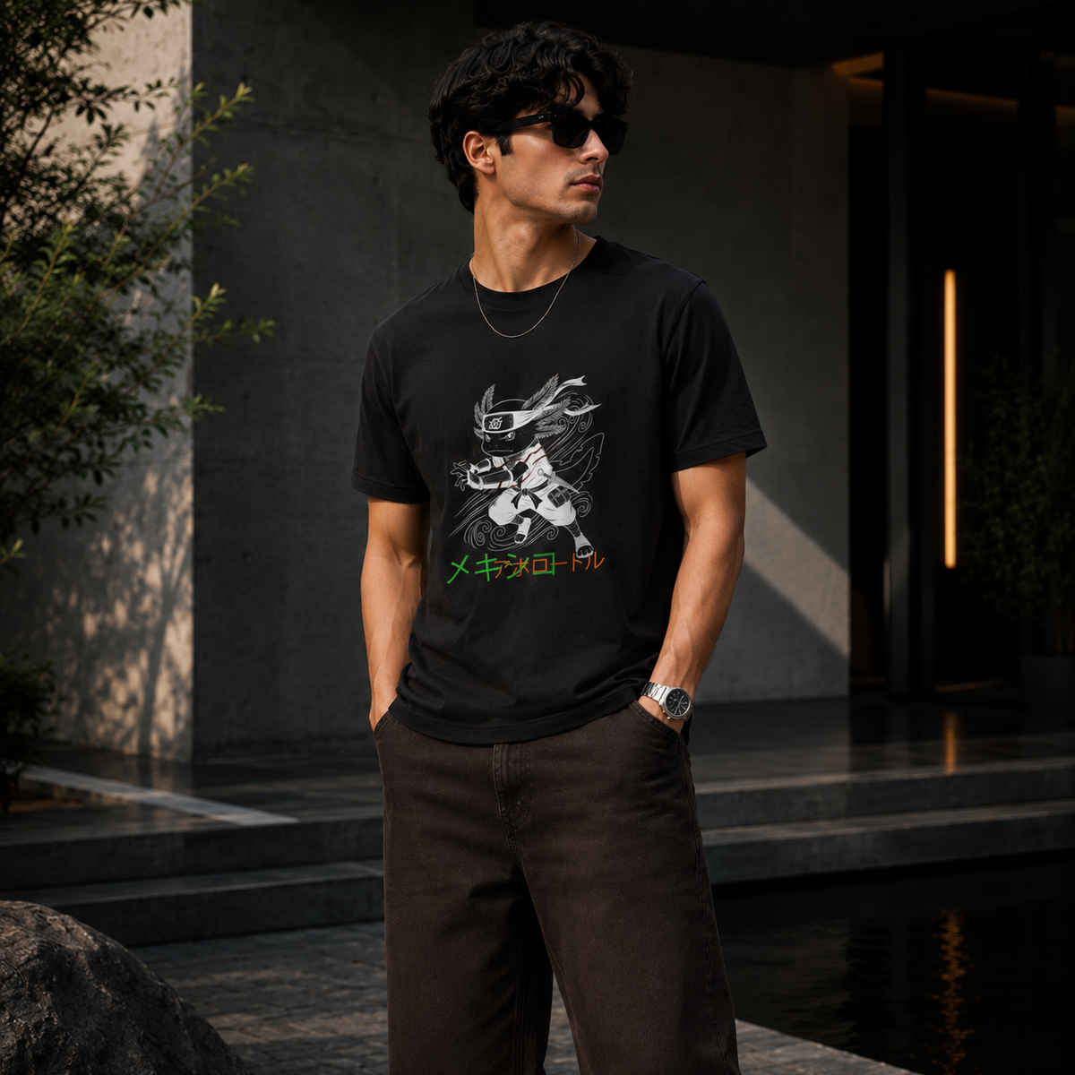 Playera Ajolotito Shinobi