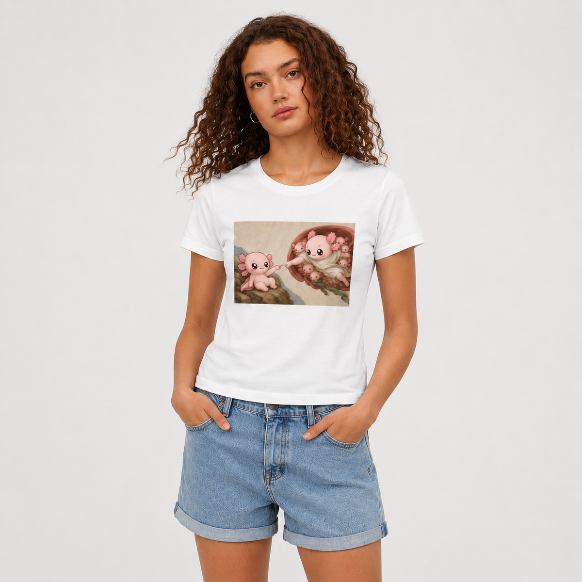 Playera Ajolotito Toque Ajolote