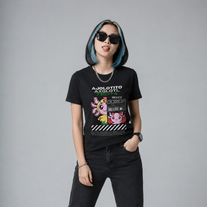 Playera Ajolotito Axolotl