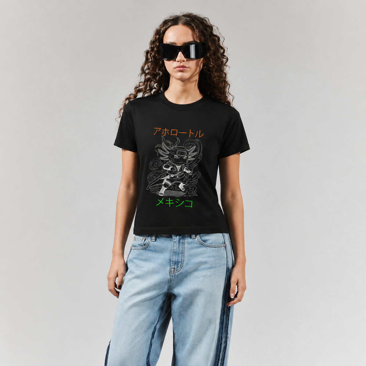 Playera Ajolotito Ninja