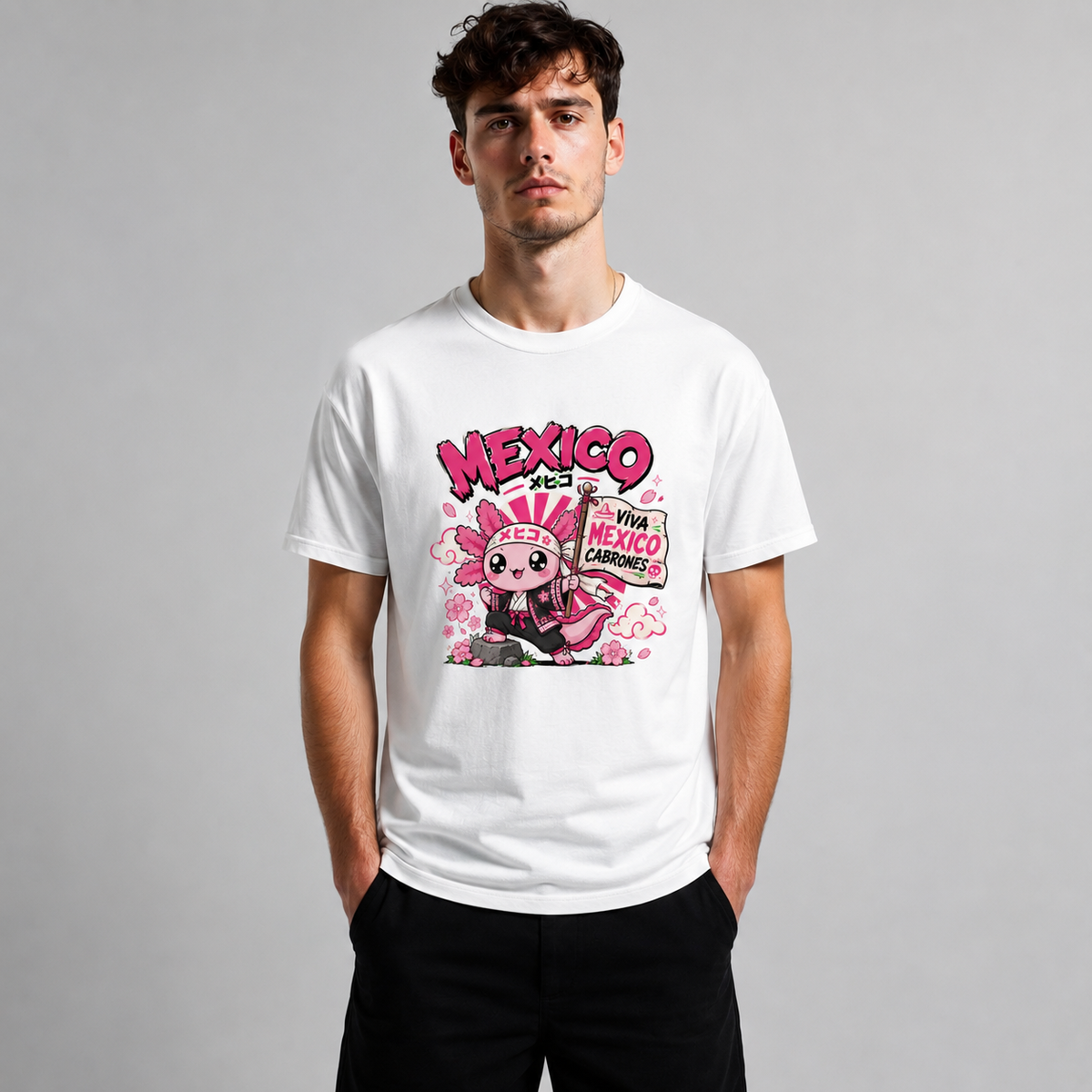 Playera Ajolotito Tokio Mexa