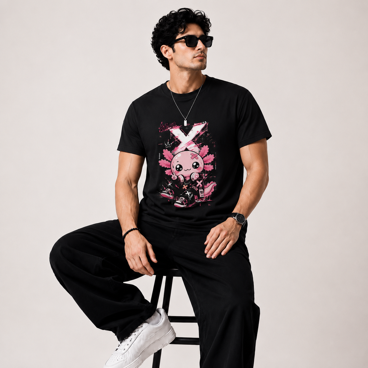 Playera Ajolotito Urbano
