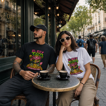 Playera Ajolotito El Rey Taco