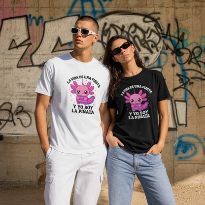 Playera Ajolotito Soy La Piñata