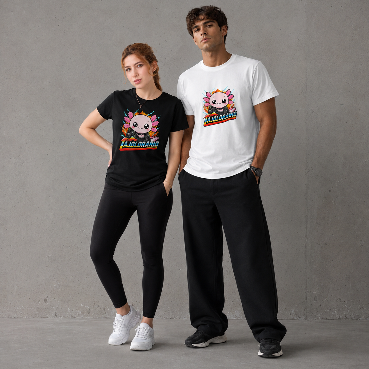 Playera Ajolotito Ajolorario