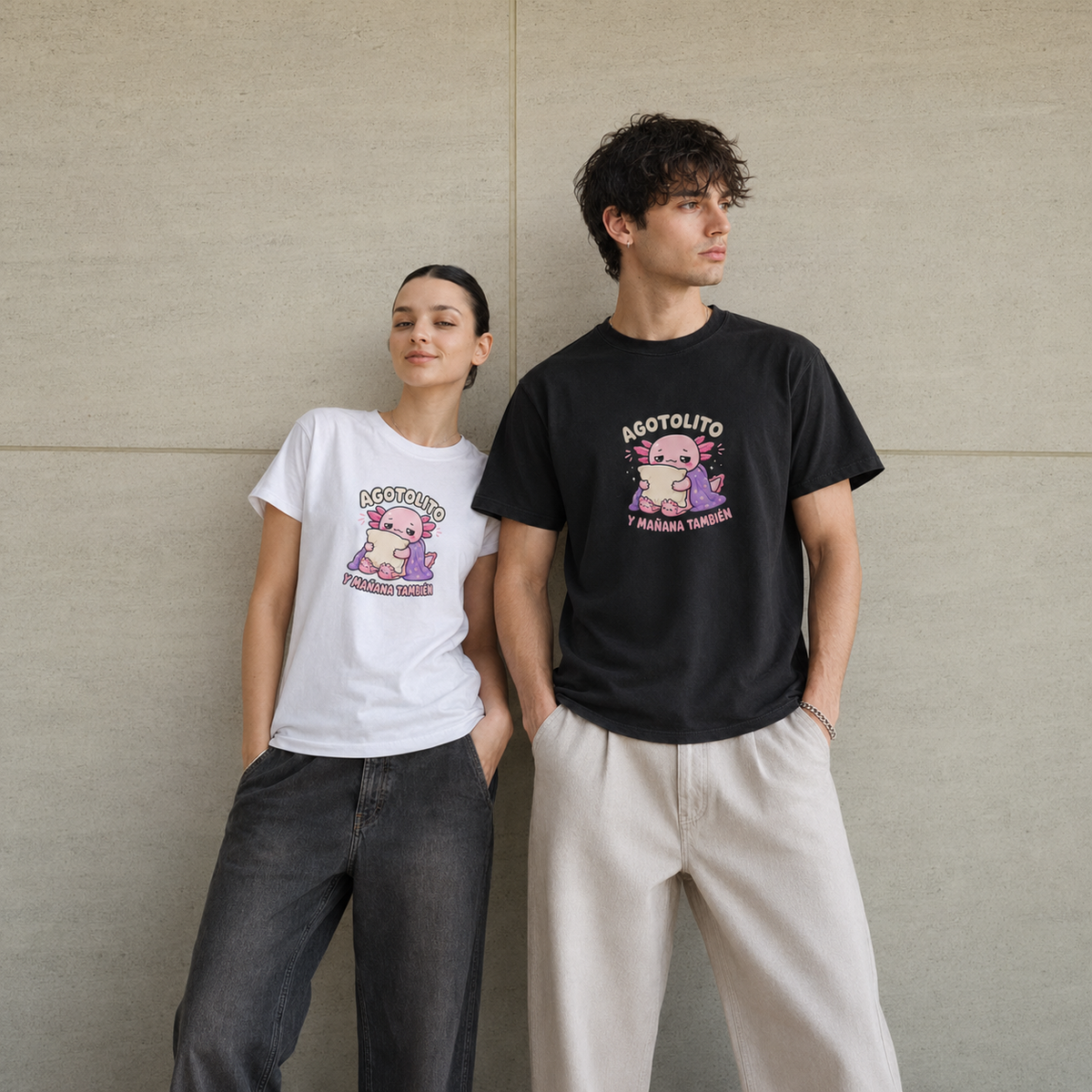 Playera Ajolotito Agotolito