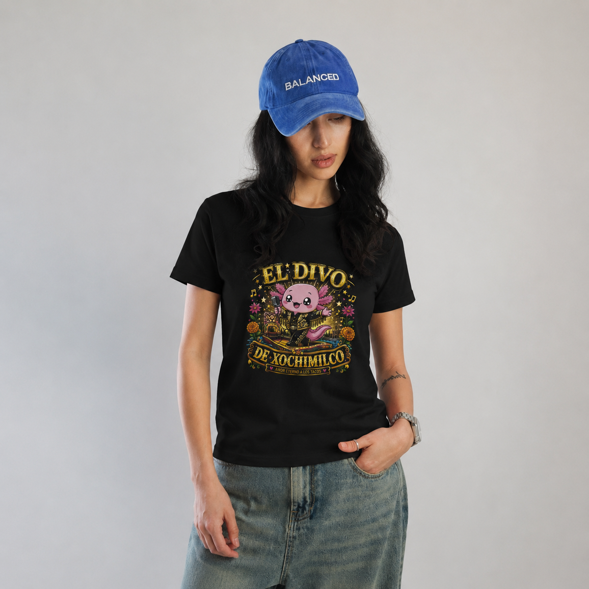 Playera Ajolotito El Divo