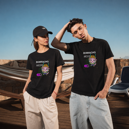 Playera Ajolotito Borracho