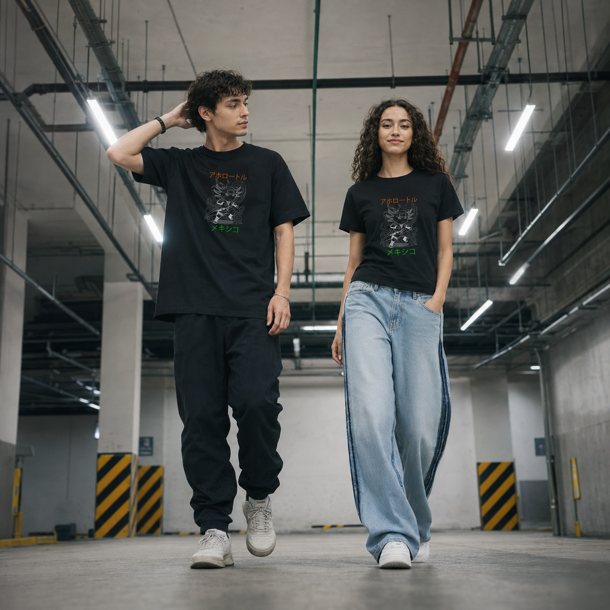 Playera Ajolotito Ninja