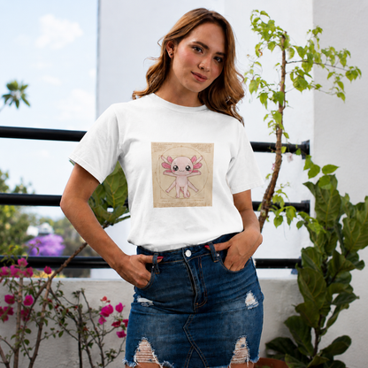Playera Ajolotito Vitruvio