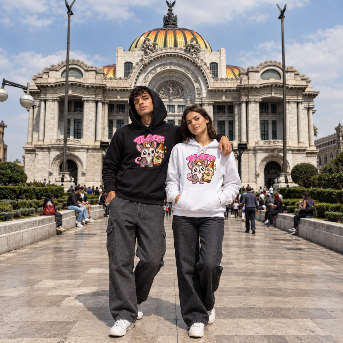 Hoodie Ajolotito Tlacu