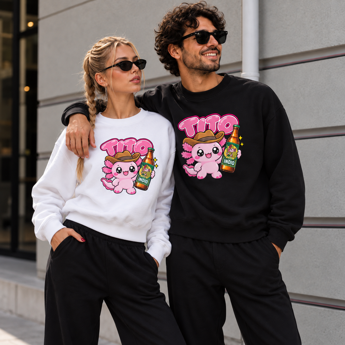 Sudadera Ajolotito Tito