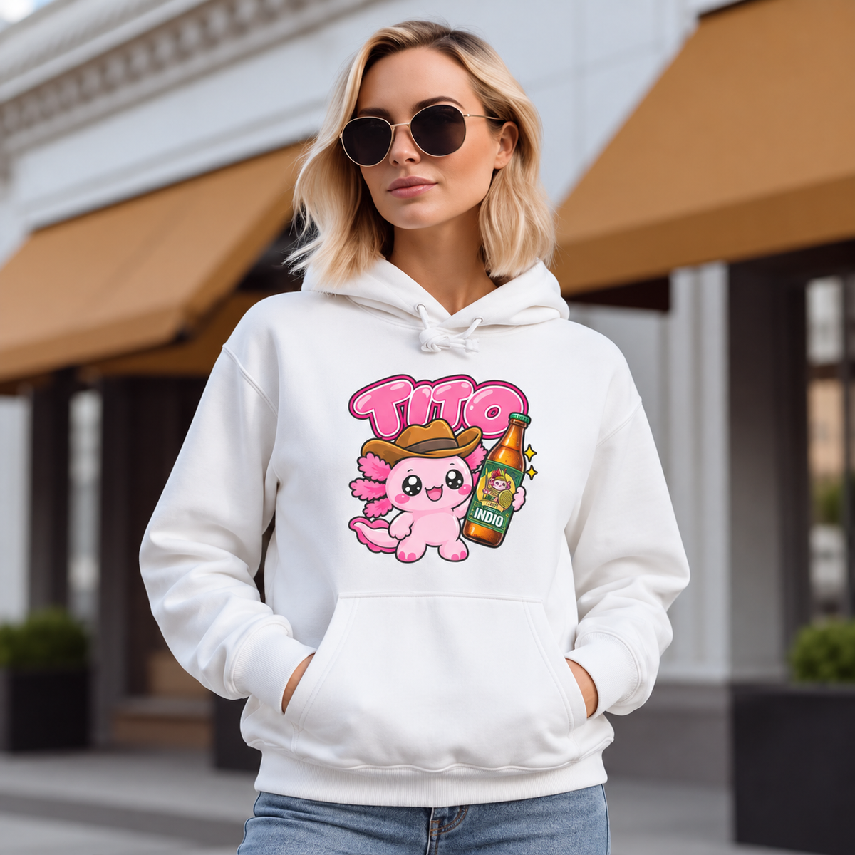 Hoodie Ajolotito Tito