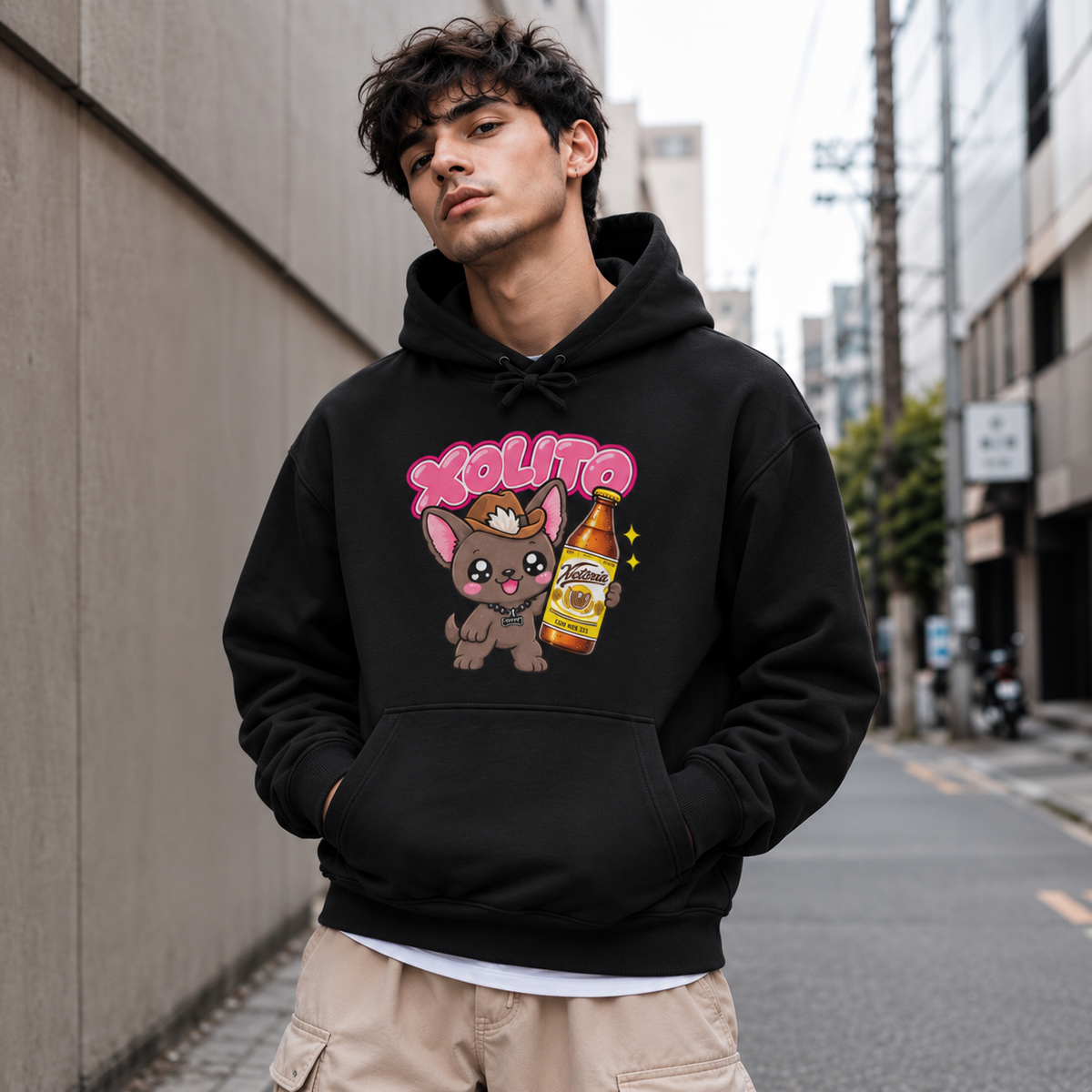 Hoodie Ajolotito Xolito