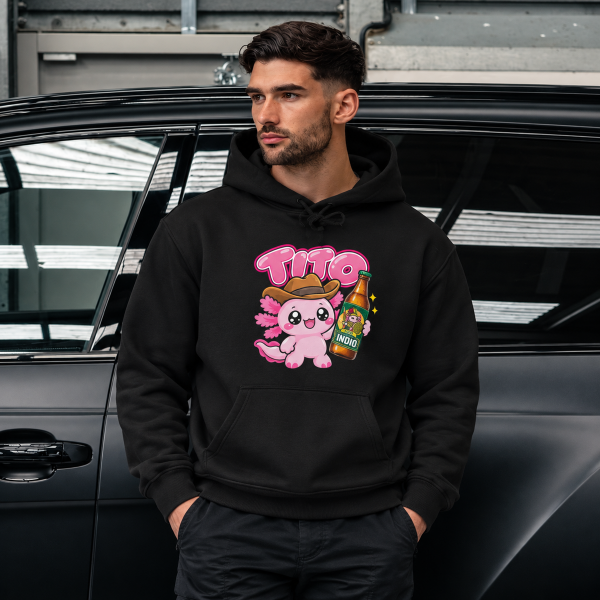 Hoodie Ajolotito Tito
