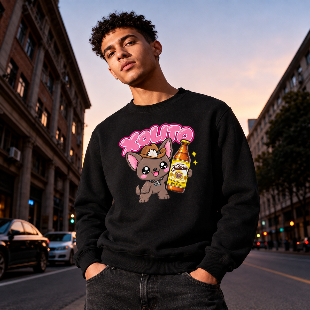 Sudadera Ajolotito Xolito