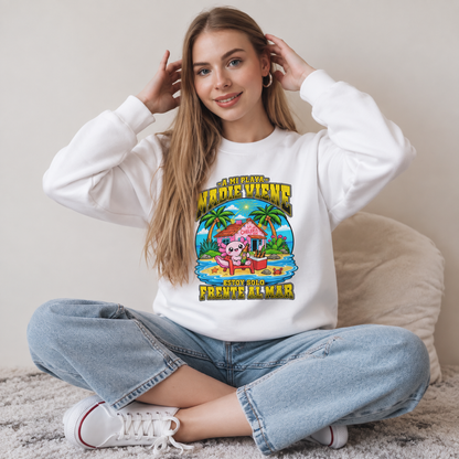 Sudadera Ajolotito Mi Playa