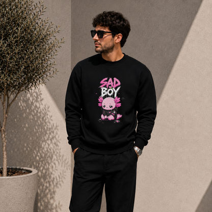 Sudadera Ajolotito Sad Boy Unisex