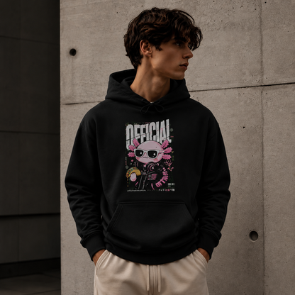 Hoodie Ajolotito Oficial Unisex