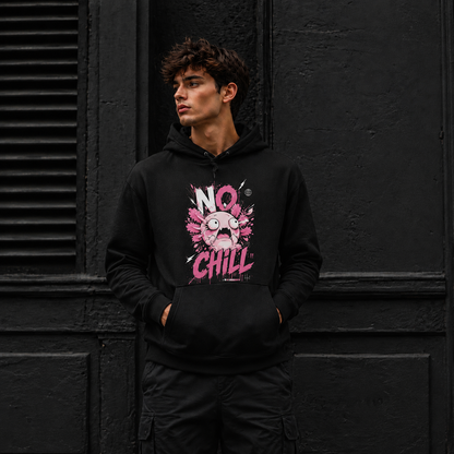 Hoodie Ajolotito No Chill Unisex