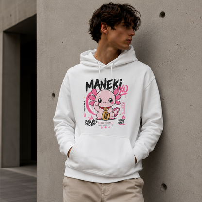 Hoodie Ajolotito Maneki Unisex