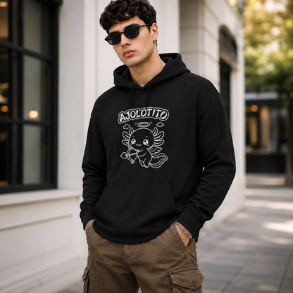 Hoodie Ajolotito Cupido Unisex