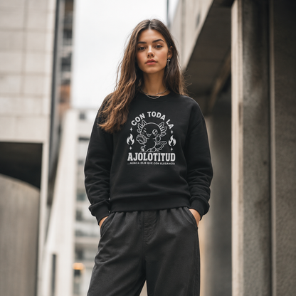 Sudadera Ajolotito Ajolotitud Unisex