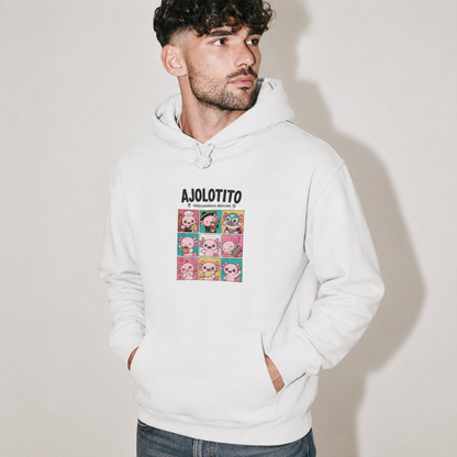 Hoodie Ajolotito Mexicano Unisex