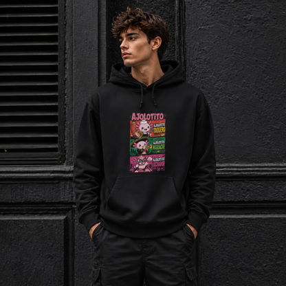 Hoodie Ajolotito Personajes Unisex