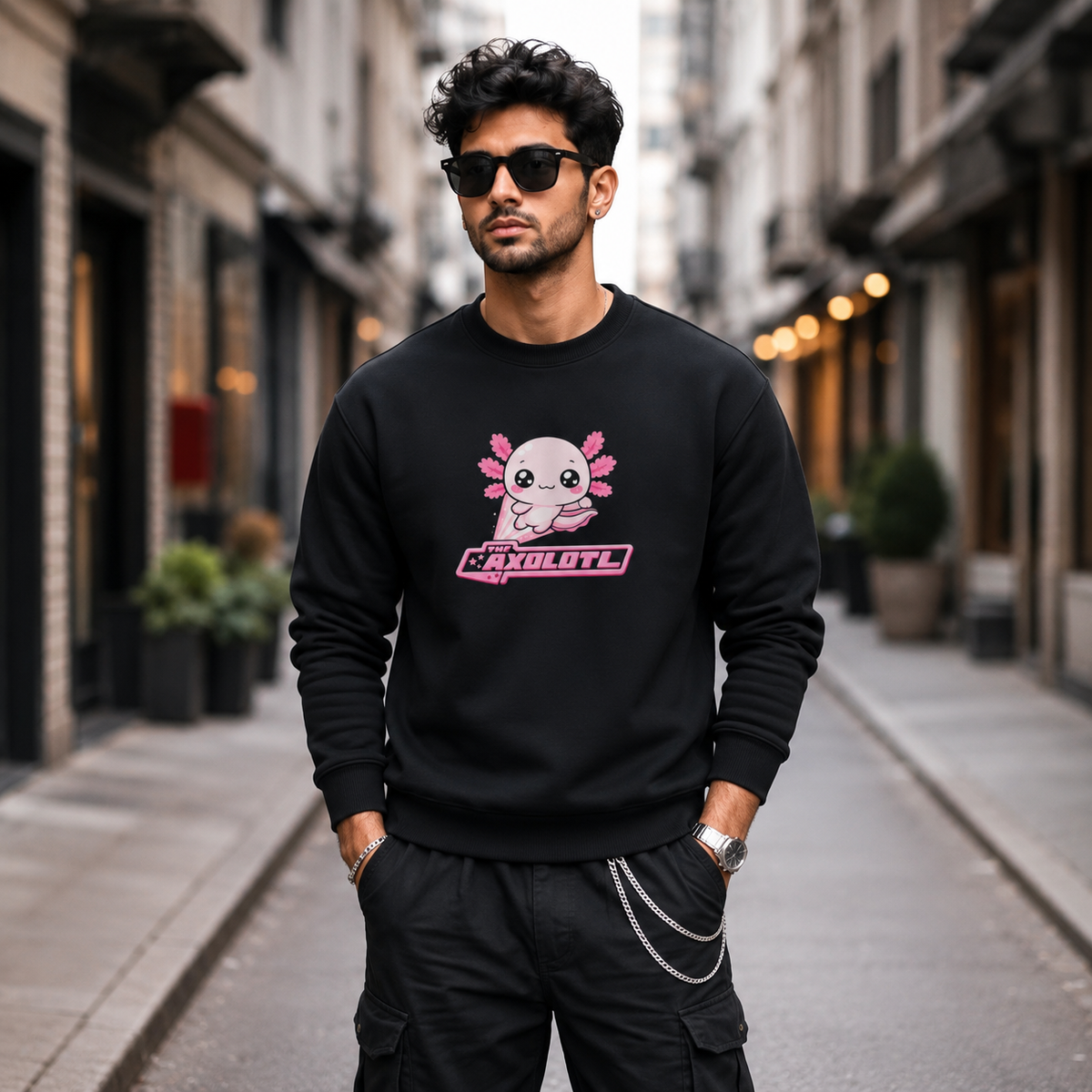 Sudadera Ajolotito The Axolotl Unisex