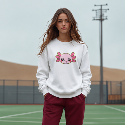 Sudadera Ajolotito Emoji Unisex