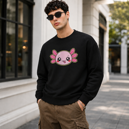 Sudadera Ajolotito Emoji Unisex