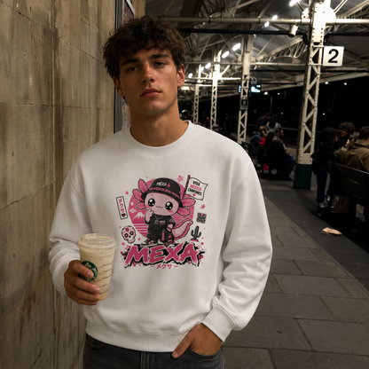 Sudadera Ajolotito Mexa Unisex