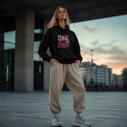 Hoodie Ajolotito Cabrones Unisex