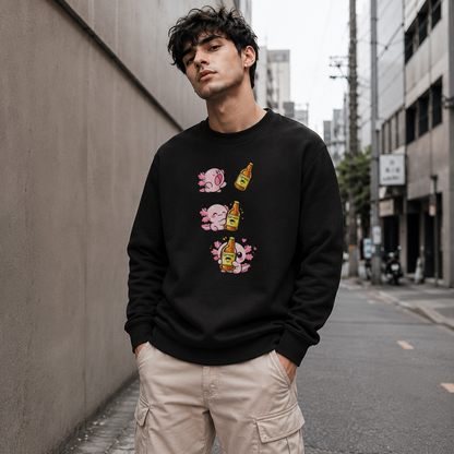 Sudadera Ajolotito Chela Unisex