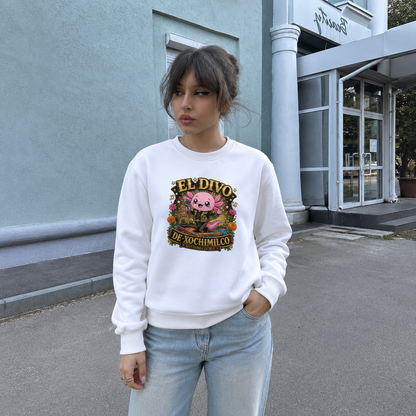 Sudadera Ajolotito El Divo Unisex