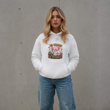 Hoodie Ajolotito El Triste Unisex