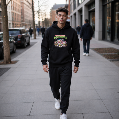 Hoodie Ajolotito Marcianito Unisex