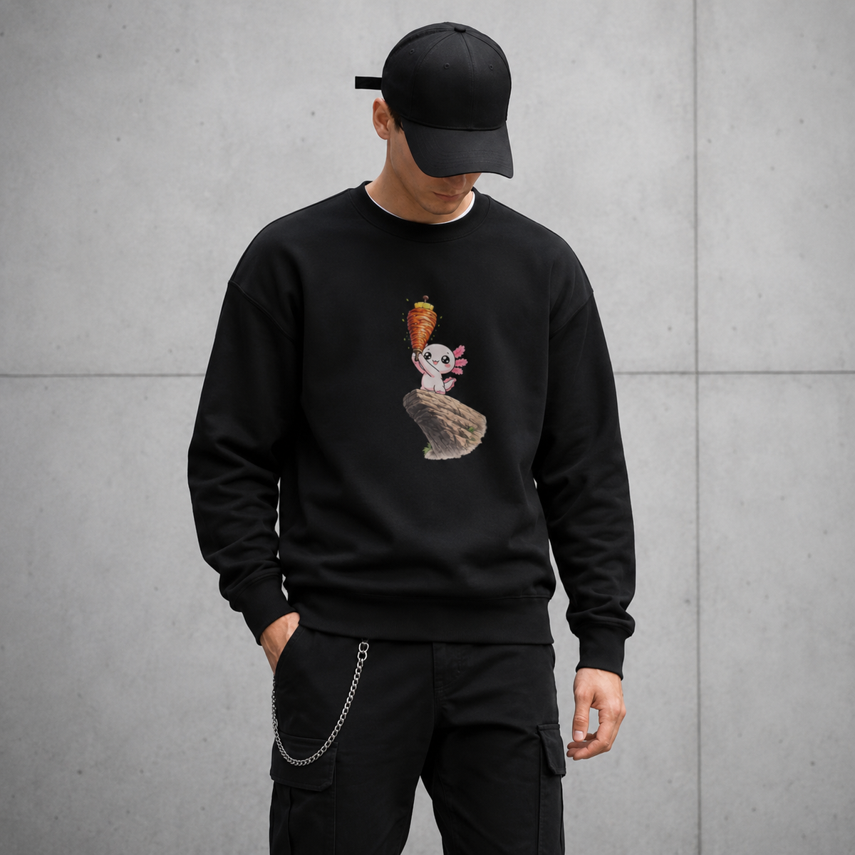 Sudadera Ajolotito Pastor Unisex