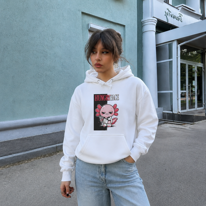 Hoodie Ajolotito HungryFace Unisex