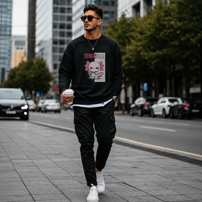 Sudadera Ajolotito HungryFace Unisex