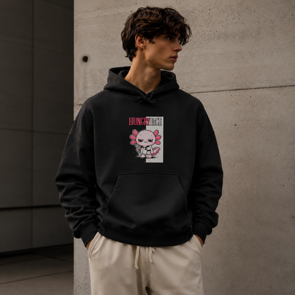 Hoodie Ajolotito HungryFace Unisex